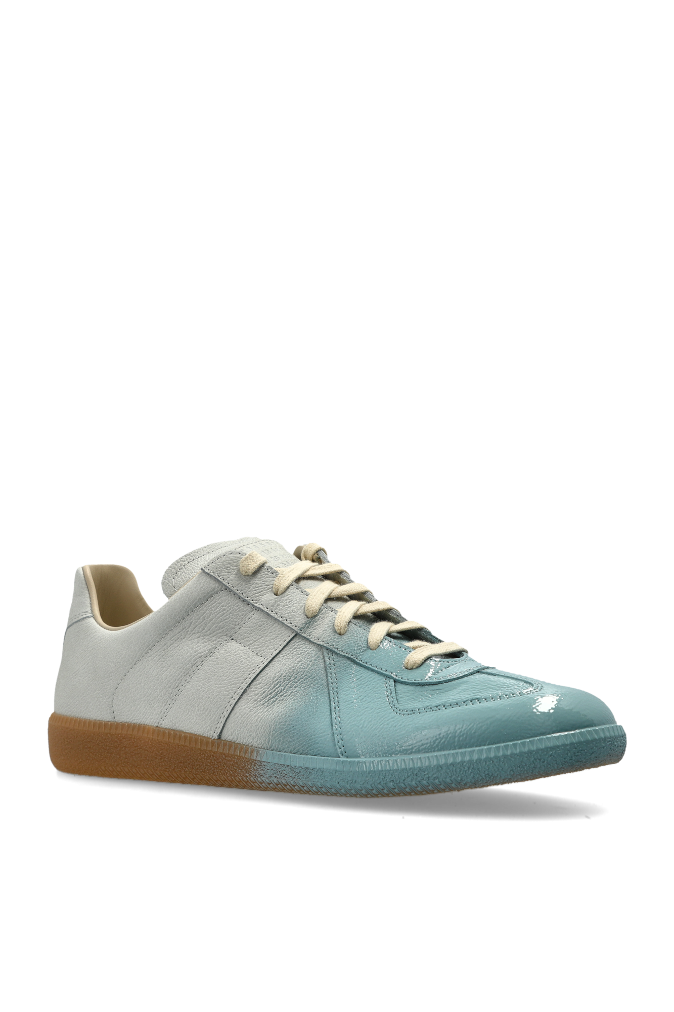 Blue Leather sports shoes Maison Margiela - Vitkac Canada